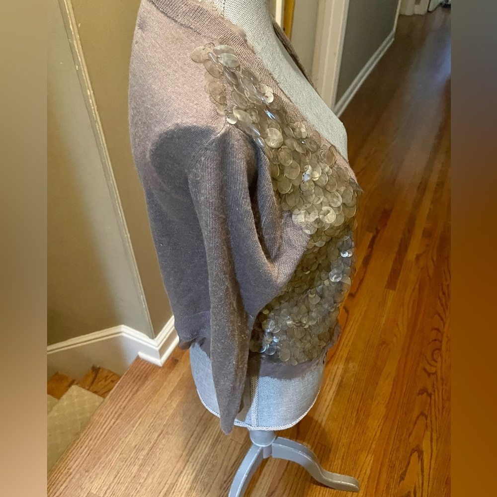 Line Sequined Cardigan - Picture 6 of 10